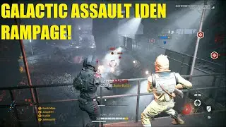 Iden Versio galactic assault killing spree! Star Wars Battlefront 2