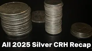 2025 COIN ROLL HUNTING FOR SILVER RECAP; Sweet Finds This Year!