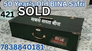 (421)#50 Year's old #Bina#harmonium #german #jubilate 7838840181
