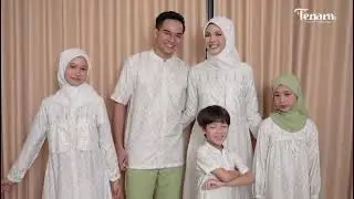 TENARA LUNAR CLOUD, sarimbit lebaran broken white series dari seply