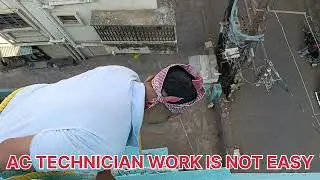 AC TECHNICIAN WORK IS NOT EASY|| S. ENTERPRISE