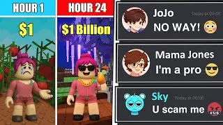 Teaching My Mom How To Play Roblox Grow a Garden for 24 Hours Straight