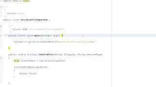 How to Validate the File Type of a File Using Java (Simple)