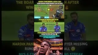 mi vs gt Last ball thriller dls method 3 wickets se gt jit gaya