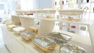 Chafing dishes buffet set