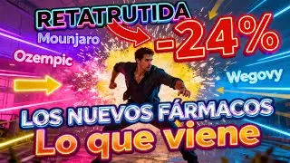&iquest;‑24 % de peso? Retatrutida vs #Mounjaro, #ozempic  y #Wegovy &ndash; la verdad