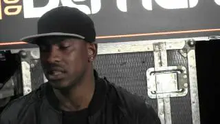 Skepta backstage at In:Demand Live 2012