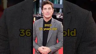 ZAC EFRON DEVOLUTION (2024-2002) #shorts