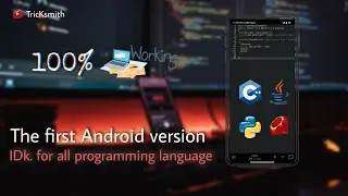 The first Android version IDK for all programming language | Total satisfaction with Java and python