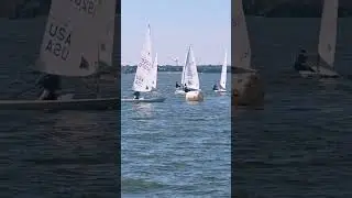 2025 DCYC TSA Youth regatta laser downwind mark rounding #sailing #18thhour