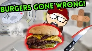 Rookie Tries To Make Smash Burgers