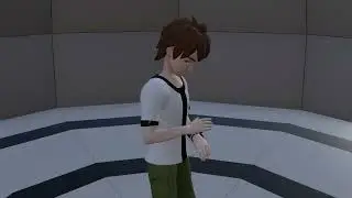 Ben 10 into a werewolf transformation animation