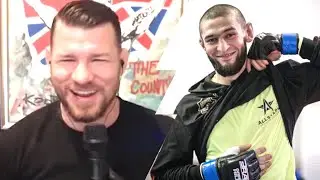 Bisping reacts to Khamzat Chimaev's story of him going to Ireland to beat up Conor McGregor!