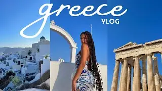slowing down in greece! | greece travel vlog: santorini, mykonos, athens