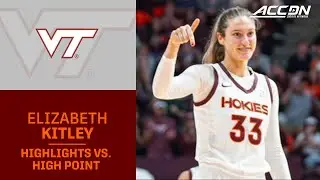 Elizabeth Kitley Doesn't Skip A Beat With 20-10 Double-Double In Virginia Tech Opener