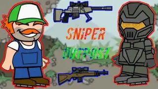 Sniper Outpost gameplay | Mini Militia | #2