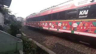 KA Argo Wilis pagi 10A dari arah stasiun Bandung dengan tujuan akhir rute stasiun Surabaya Gubeng