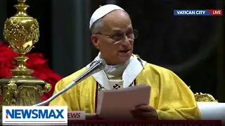 Pope Leo XIV leads his first Christmas Eve Mass