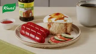 Add linamnam to your Hotsilog with Knorr Liquid Seasoning!