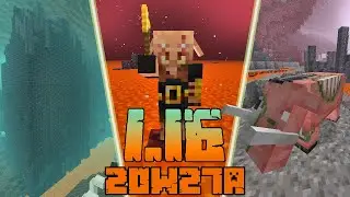 Minecraft 1.16.2: [Snapshot 20w27a] Co Nowego? NOWY MOB! BRUTRAL!