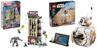 Предзаказы на новые наборы Lego Spider-Man и Star Wars уже открыты!