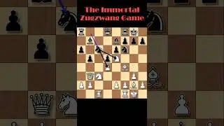Famous Chess Game 1923: The Immortal Zugzwang Game - Friedrich Saemisch vs Aron Nimzowitsch