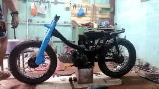 honda wave 100 custom to street cub