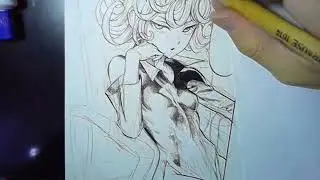 Yusuke Murata Live drawing spring 2018 #26