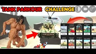 Tank drop Map Parkour challenge || Indian bike driving 3d 🏎️🚀