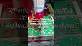Automated high-speed dispensing machine for PCBA with CCD vision, precision red/silicone glue applic
