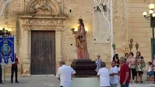 Melpignano (Lecce) avvio processione di Santa Maria Maddalena 21 luglio 2022