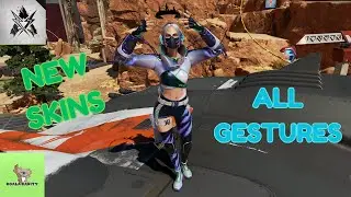 New Legendary Skin for Catalyst (Spell Lifter), All Gestures. [Apex Legends - VOD - Feb.25]
