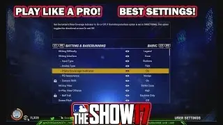 Best Settings MLB The Show 17 Tips + Tutorial