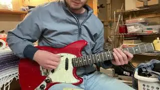 1965 Fender Duo Sonic II Off the bench demo PLAY AND TRADE GUITARS