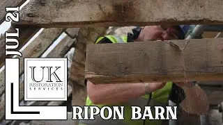 Historic Timber Frame Restoration: Complex Oak Rafter and Purlin Repairs