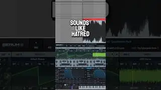 Gesaffelstein Synth Tutorial  #sounddesign #gesaffelstein #serumpresets  #musicproduction