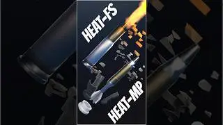 How HEAT-MP round Works ? WOT #firstshortvideo #worldoftanks #firstshortvideo