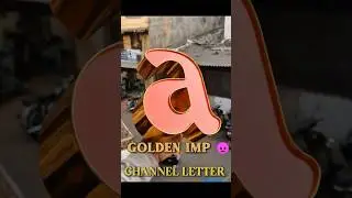 Modern signage design 🛠️ and custom all types of signage manufacturing 🏭 vlogs