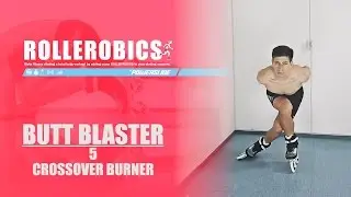BUTT BLASTER 05 Crossover Burner - ROLLEROBICS Inline skating aerobic workout by Powerslide