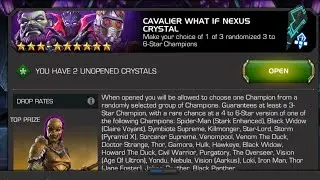 2x Cavalier Nexus What if Crystals | MCOC