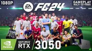 EA Sports FC 24 | RTX 3050 Laptop | 5600H | 2x8GB | Gameplay Multi Settings