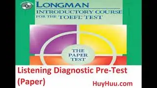 01 Longman Intro   Listening Diagnostic Pre Test Paper