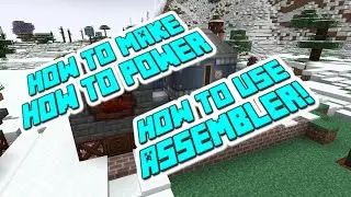How to Make Power and Use Assembler Immersive Engineering EP 11 Minecraft 1.20 #minecraft