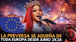 LA PERVERSA SE ADUEÑA DE EUROPA EN 2026 MULTIPLES FESTIVALES, GIRA Y FIESTAS PRIVADAS