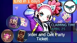 (April 25) Claim 515 Party Tickets and Legend Encore Tickets | Free Emote, Free Skins & Free Border