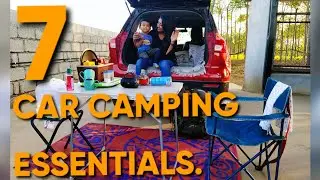 7  Essentials for car camping  | car camping India | Budget camping | Suzuki Brezza.