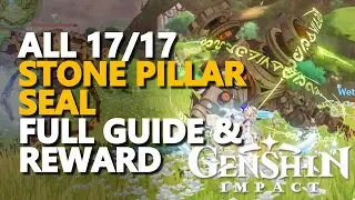 Stone Pillar Seal Genshin Impact All 17/17