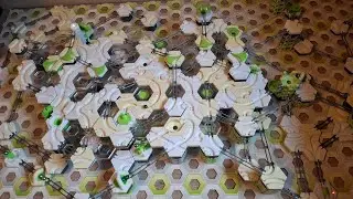 I Connected a LOT of Clear Base Plates to Build This Giant GraviTrax Track!
