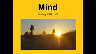 Christian Science Weekly Bible Lesson - 2023 February 13, Mind