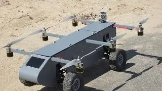 Panther Drone That Can Fly and Drive Up to Your Doorstep